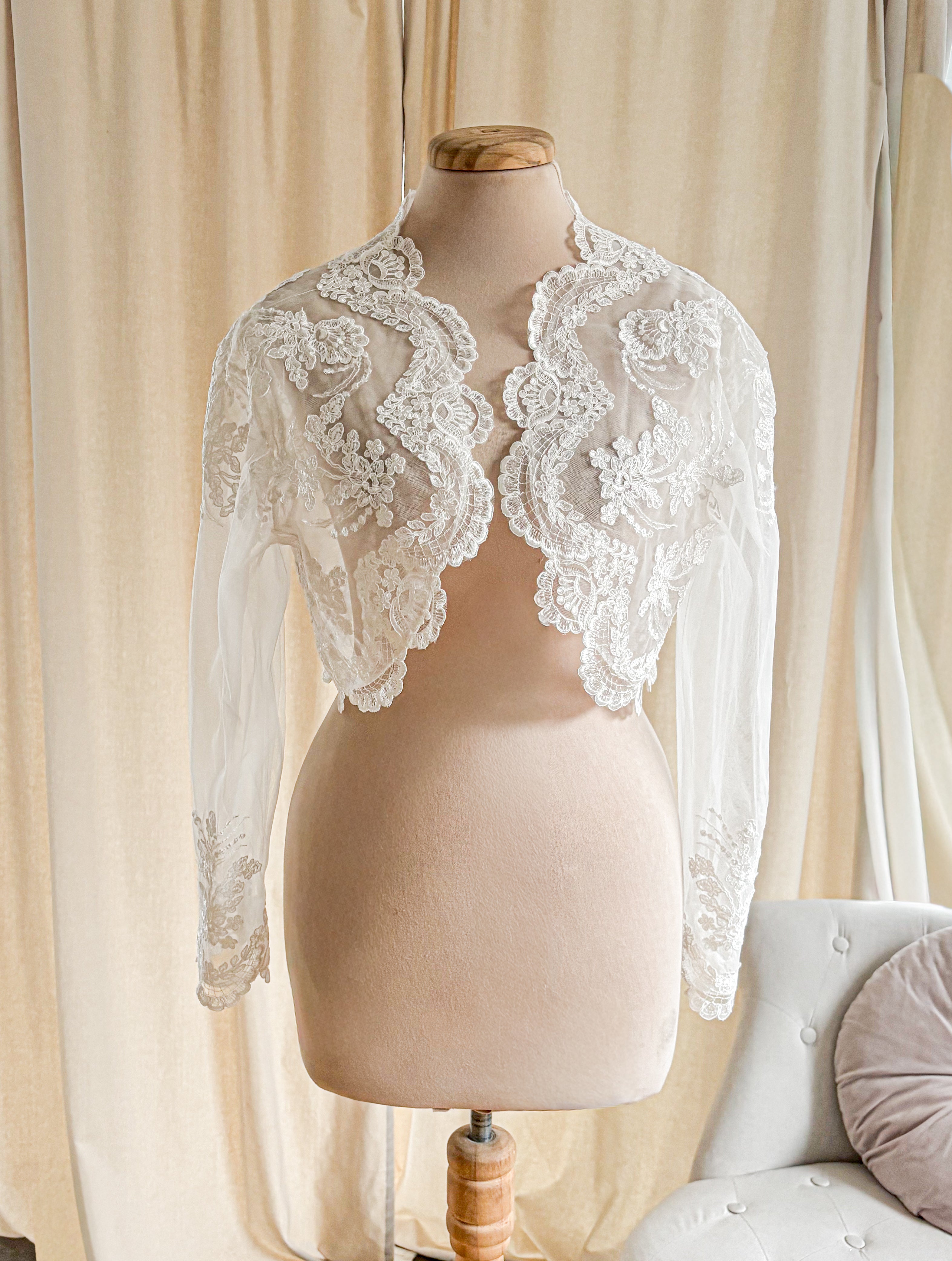 Bolero marfil